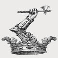 Fowle family crest, coat of arms
