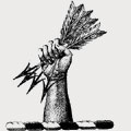 Hoddenot family crest, coat of arms