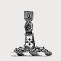 Macrae-Gilstrap family crest, coat of arms