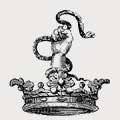 Leech family crest, coat of arms