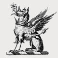 Benyon family crest, coat of arms