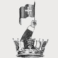 Geary family crest, coat of arms
