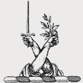 Elphingston family crest, coat of arms