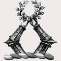 Whitelocke Lloyd family crest, coat of arms