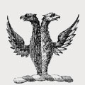 Charles family crest, coat of arms