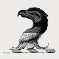Bisshop family crest, coat of arms