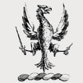 Prentice family crest, coat of arms