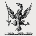 Holcroft family crest, coat of arms