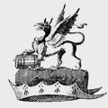 Tunnicliffe family crest, coat of arms