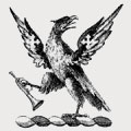 Burdon family crest, coat of arms