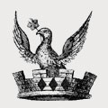 Purnell family crest, coat of arms