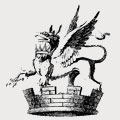 Bevan family crest, coat of arms