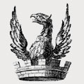 Brodnax family crest, coat of arms