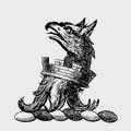 Hodson family crest, coat of arms