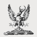 Secretan family crest, coat of arms