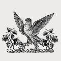 Joy family crest, coat of arms