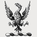 Honor family crest, coat of arms