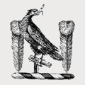 Hawksley family crest, coat of arms