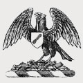 Horrocks family crest, coat of arms