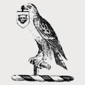 Hayes family crest, coat of arms