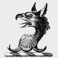 Hardy family crest, coat of arms