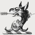 Gibson family crest, coat of arms