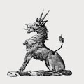 Burgoigne family crest, coat of arms