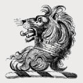 Doderidge family crest, coat of arms