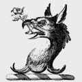 Morritt family crest, coat of arms