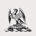 Pawlett family crest, coat of arms