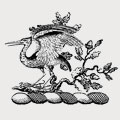 Lathom family crest, coat of arms
