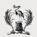 Jeffreys-Powell family crest, coat of arms