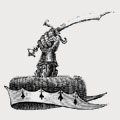 Crespigny family crest, coat of arms