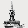 Edmonstone-Montgomerie family crest, coat of arms