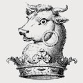 Massey family crest, coat of arms