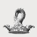 Samon family crest, coat of arms