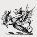 D'oyley family crest, coat of arms