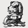 Cottrell family crest, coat of arms