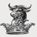 Walcot family crest, coat of arms