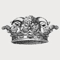Beake family crest, coat of arms
