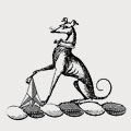 Parkes family crest, coat of arms