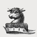 Widdrington family crest, coat of arms