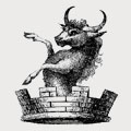Backwell family crest, coat of arms