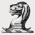 Haswell family crest, coat of arms