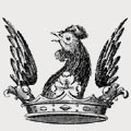 Ballam family crest, coat of arms