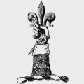 Tickell family crest, coat of arms