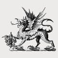 Ternan family crest, coat of arms