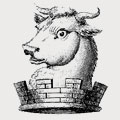 Baynham family crest, coat of arms