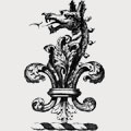 Walron family crest, coat of arms