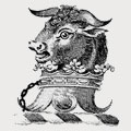 Walcott family crest, coat of arms